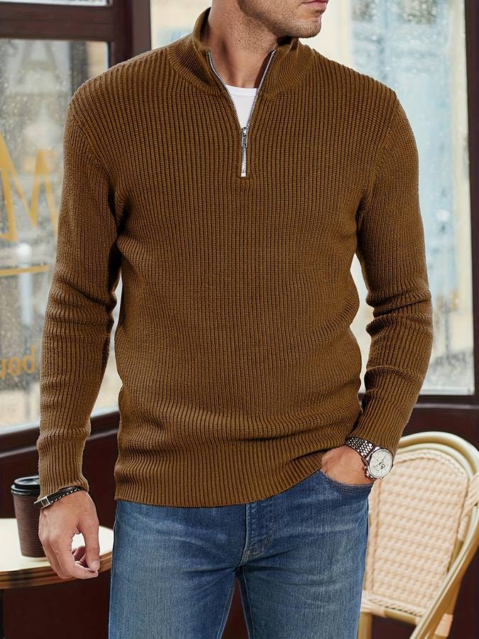 Fudus: Eleganter und vielseitiger Zip-Pullover