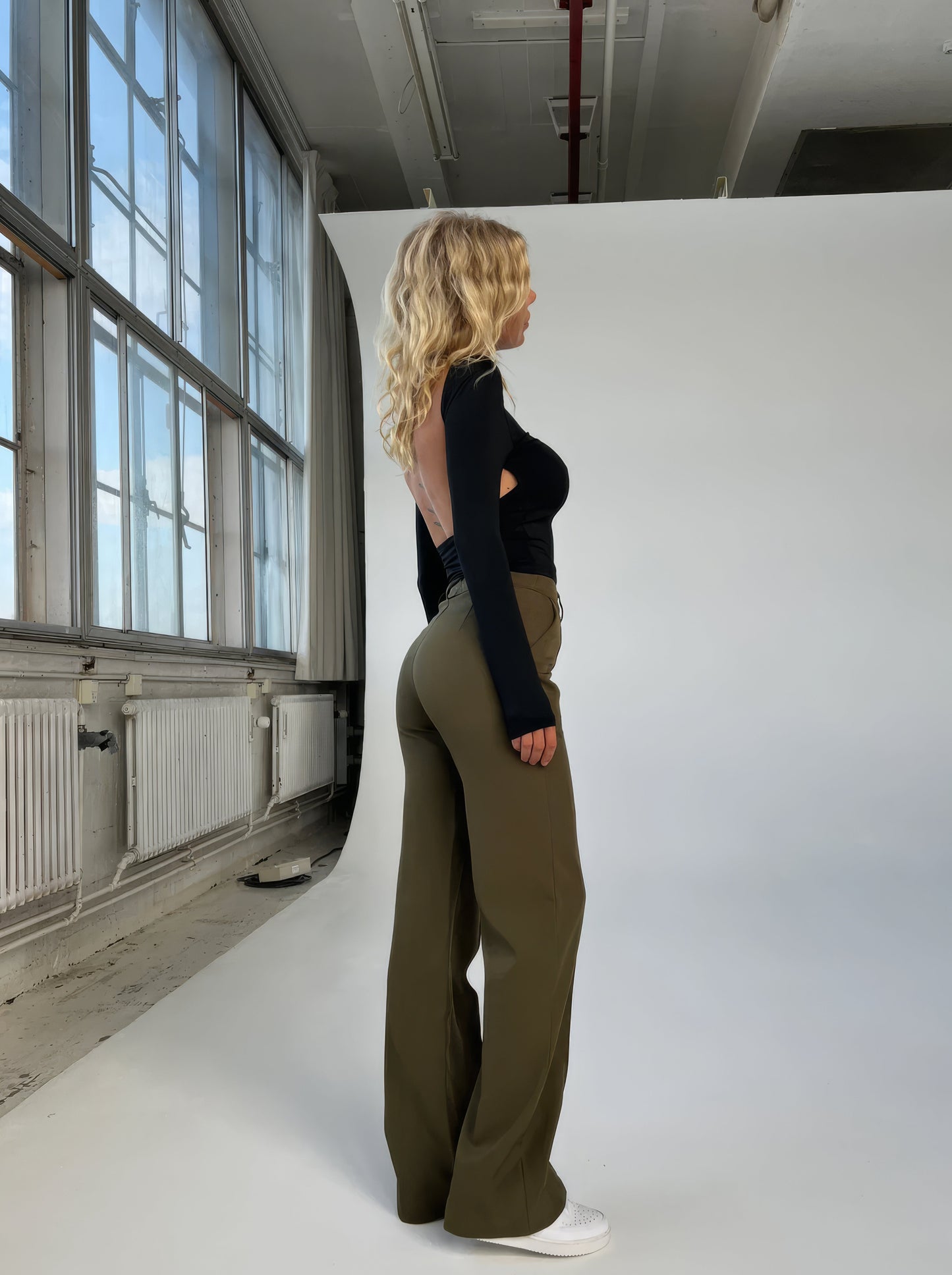 ModeGeist | Taille Damenhose mit Gerader Passform