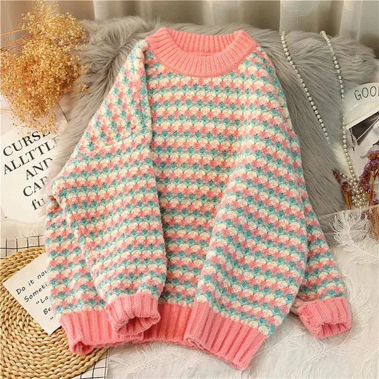 Magdalen Pullover mit Rundhalsausschnitt