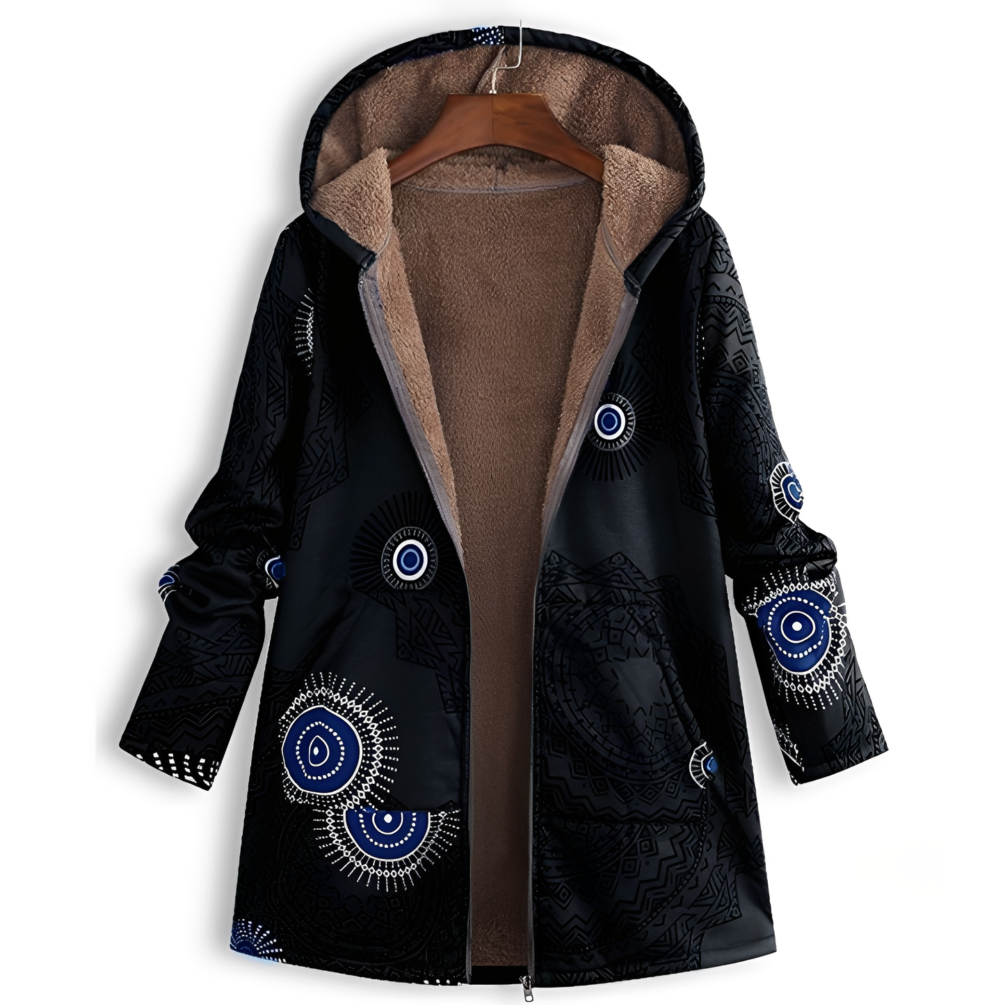 ModeGeist | Vintage-Jacke mit Muster für Damen