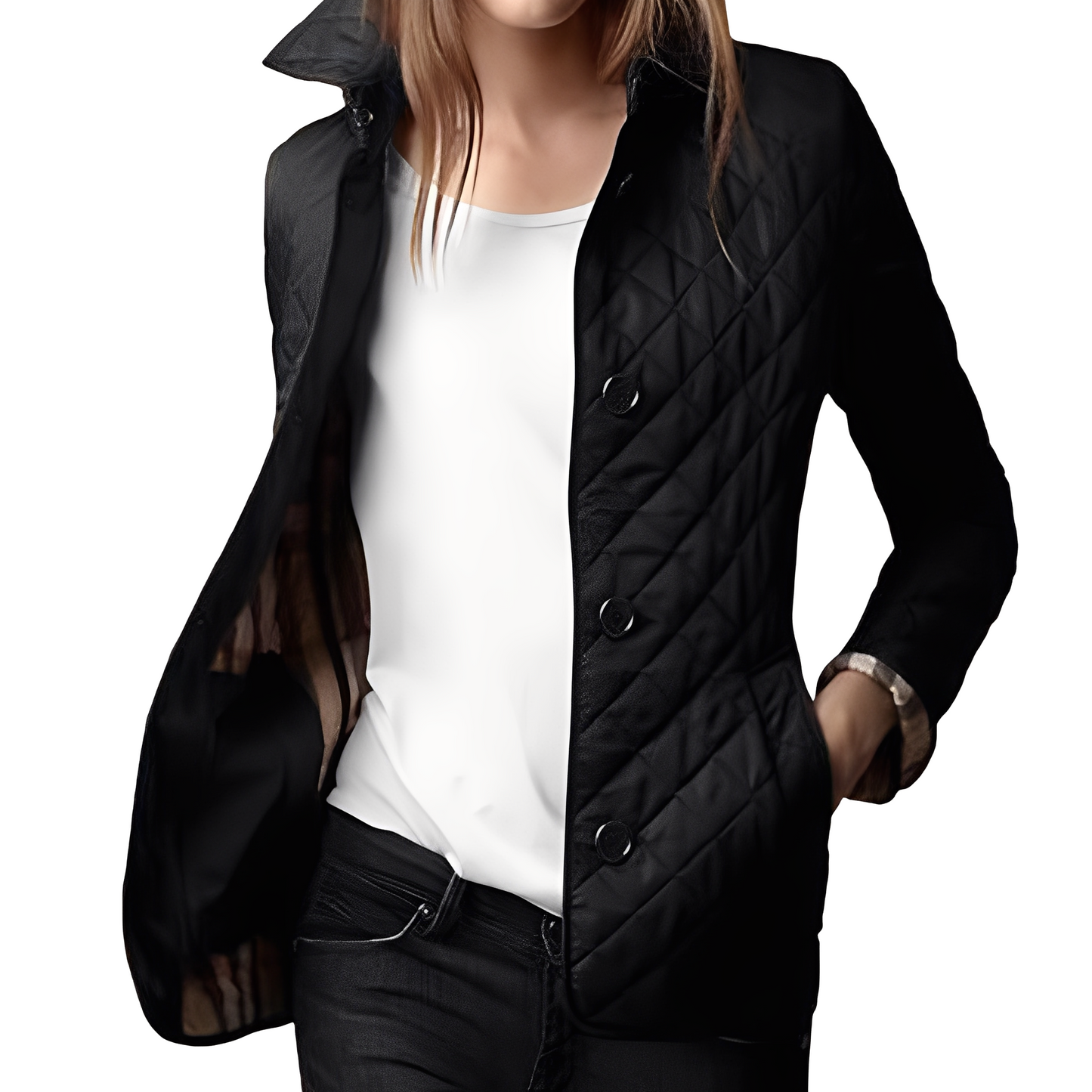 ModeGeist | Stylische Slim-Fit Jacke mit Knöpfen für Männer
