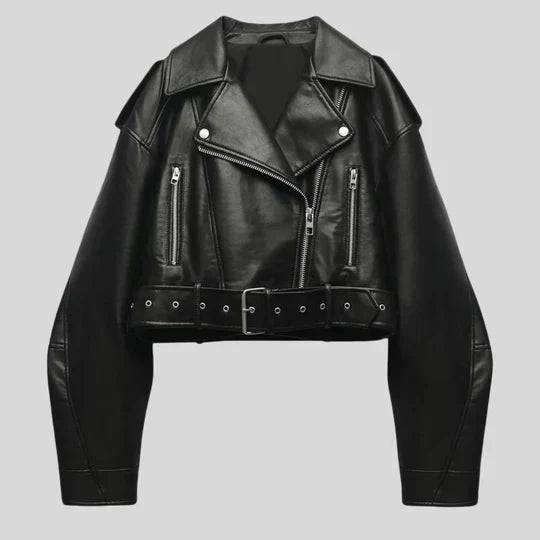 Damen Lederjacke Ethelwyn