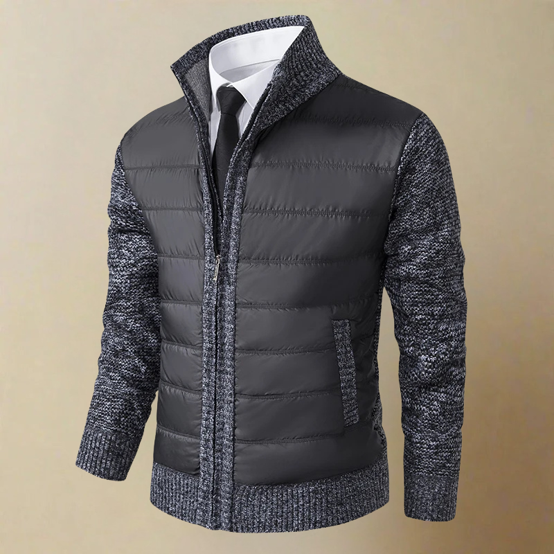 GERHARD - Warme Jacke mit Reißverschluss