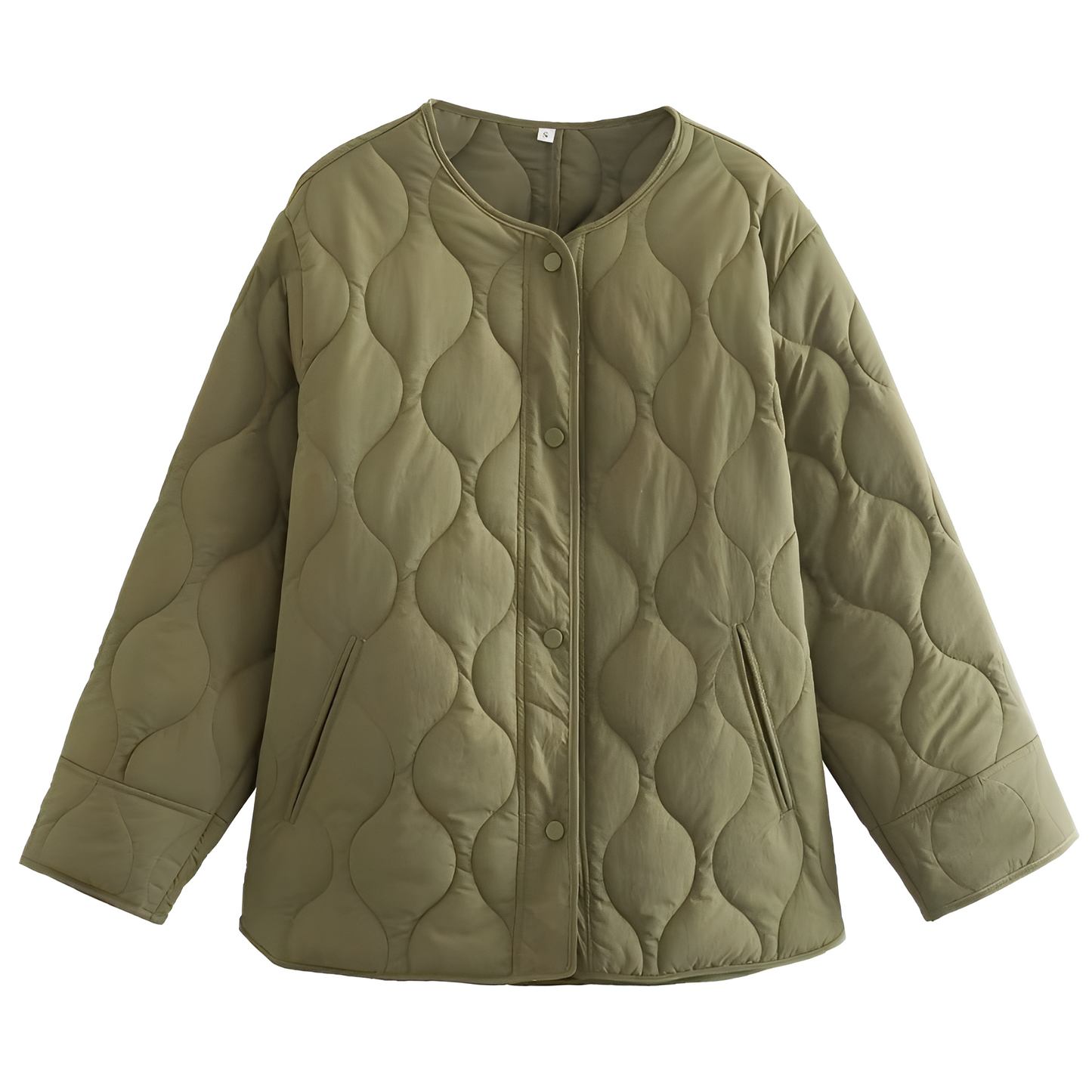 ModeGeist | Stylische, lockere, einreihige Jacke für Frauen