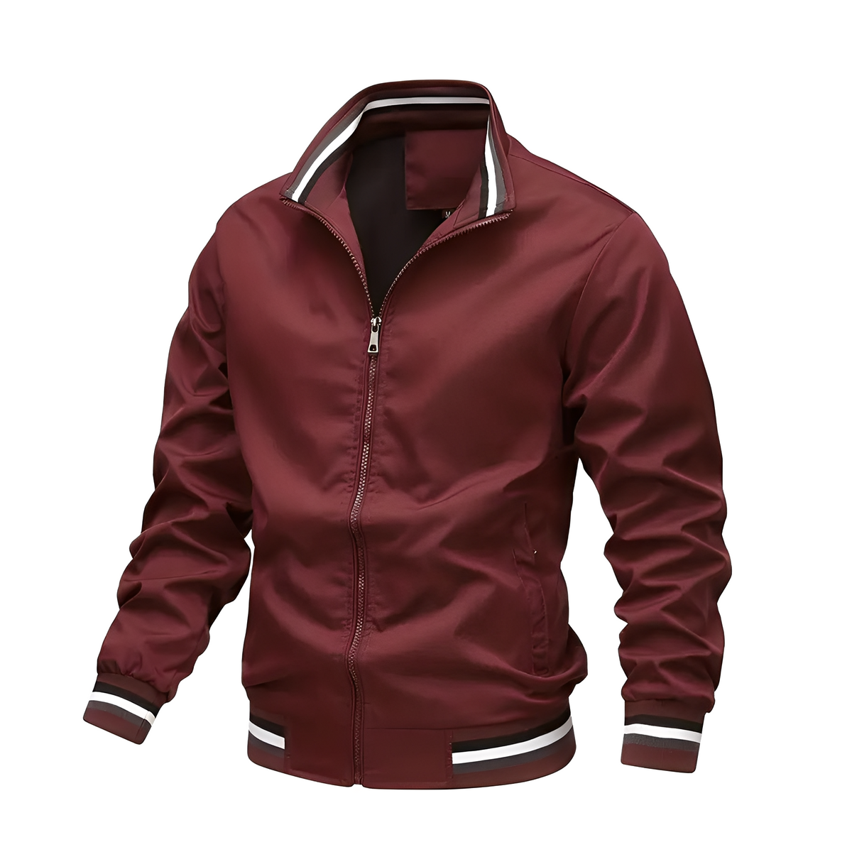 ModeGeist | Casual Bomberjacke mit Streifen für Herren