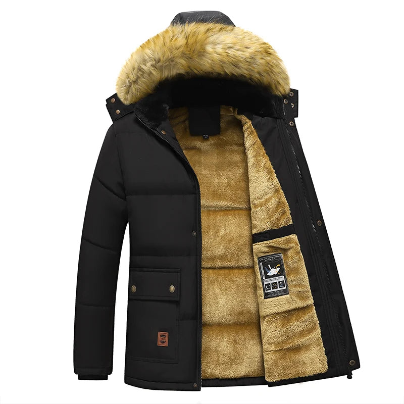 ModeGeist | Herren Parka Wintergefüttert
