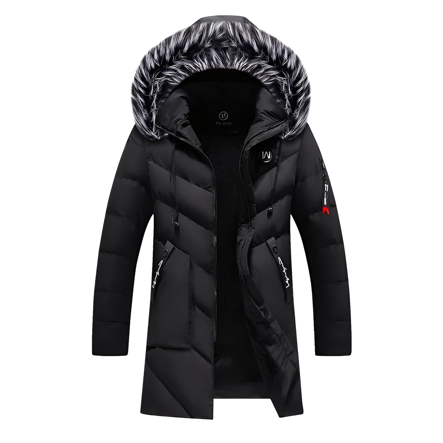 ModeGeist | Warme, Gepolsterte Jacke für Männer