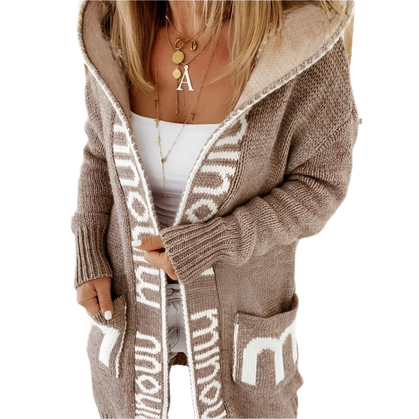 ModeGeist | Elegantes Damen Strickjacke