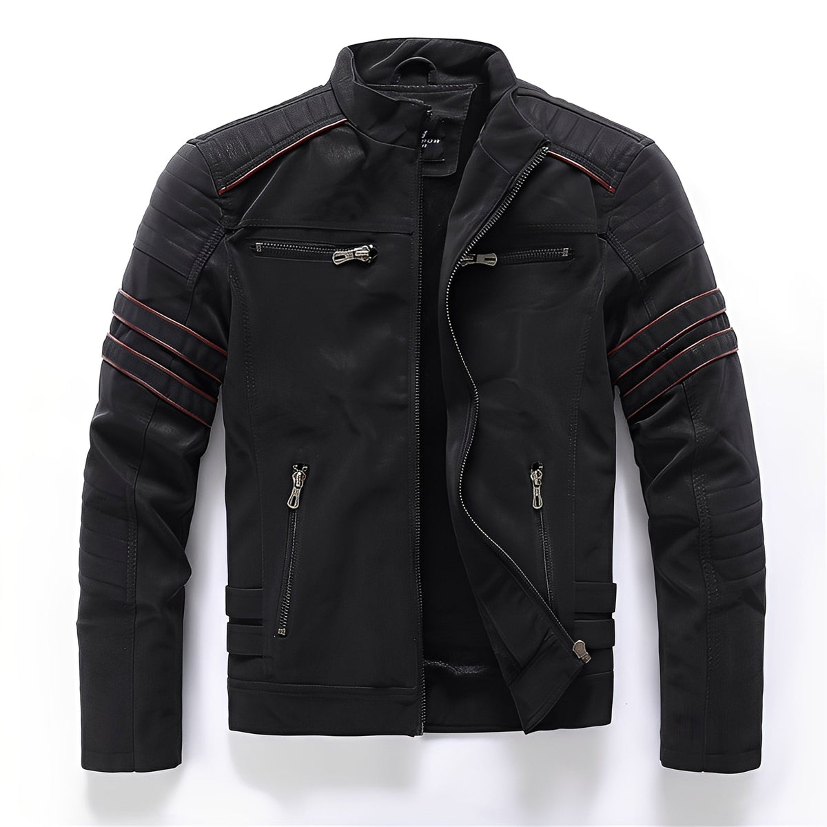 ModeGeist | Stylische Motorrad-Lederjacke für Herren