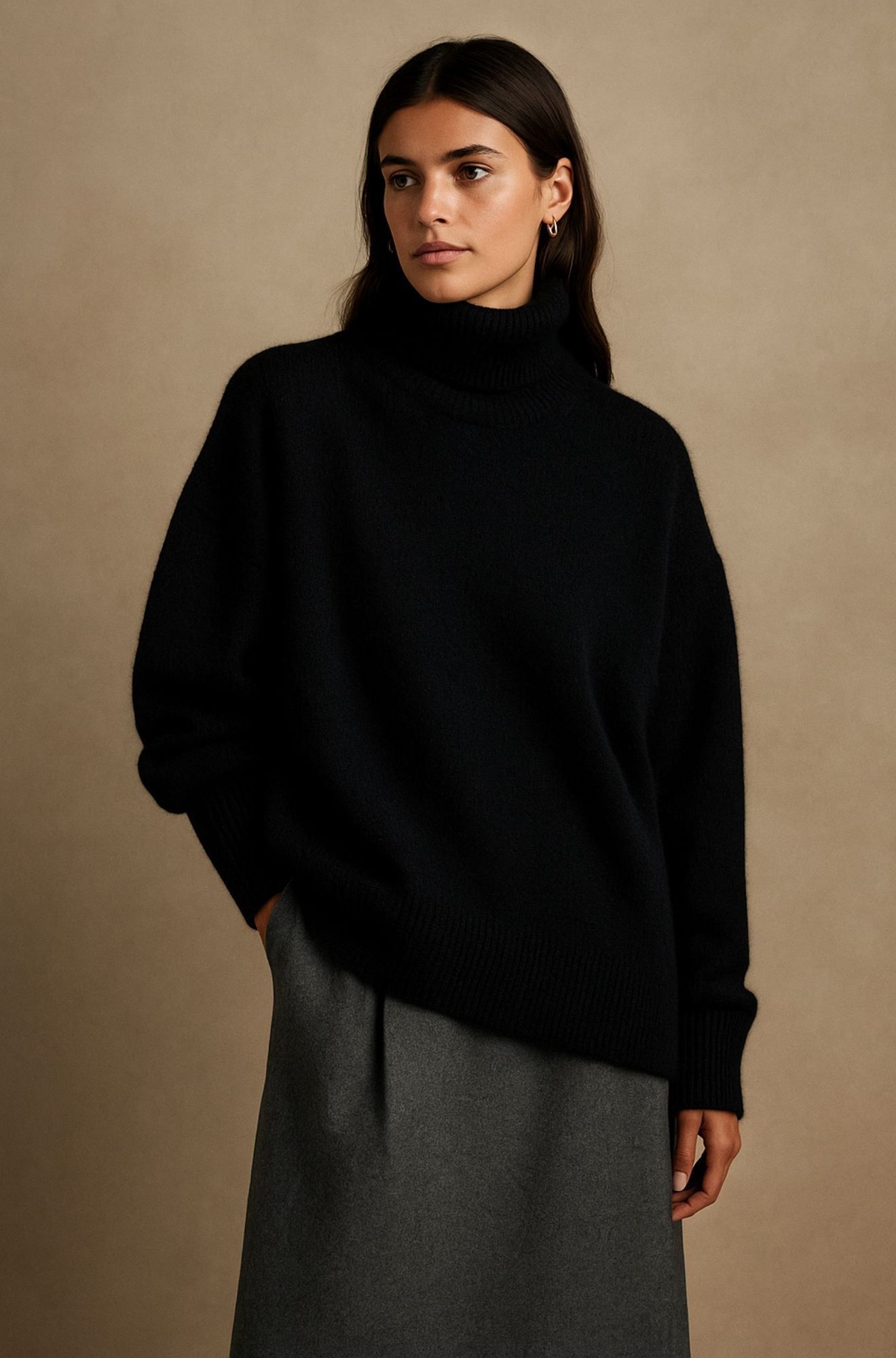 MODEGEIST Damen Pullover Leicht Weicher Strick