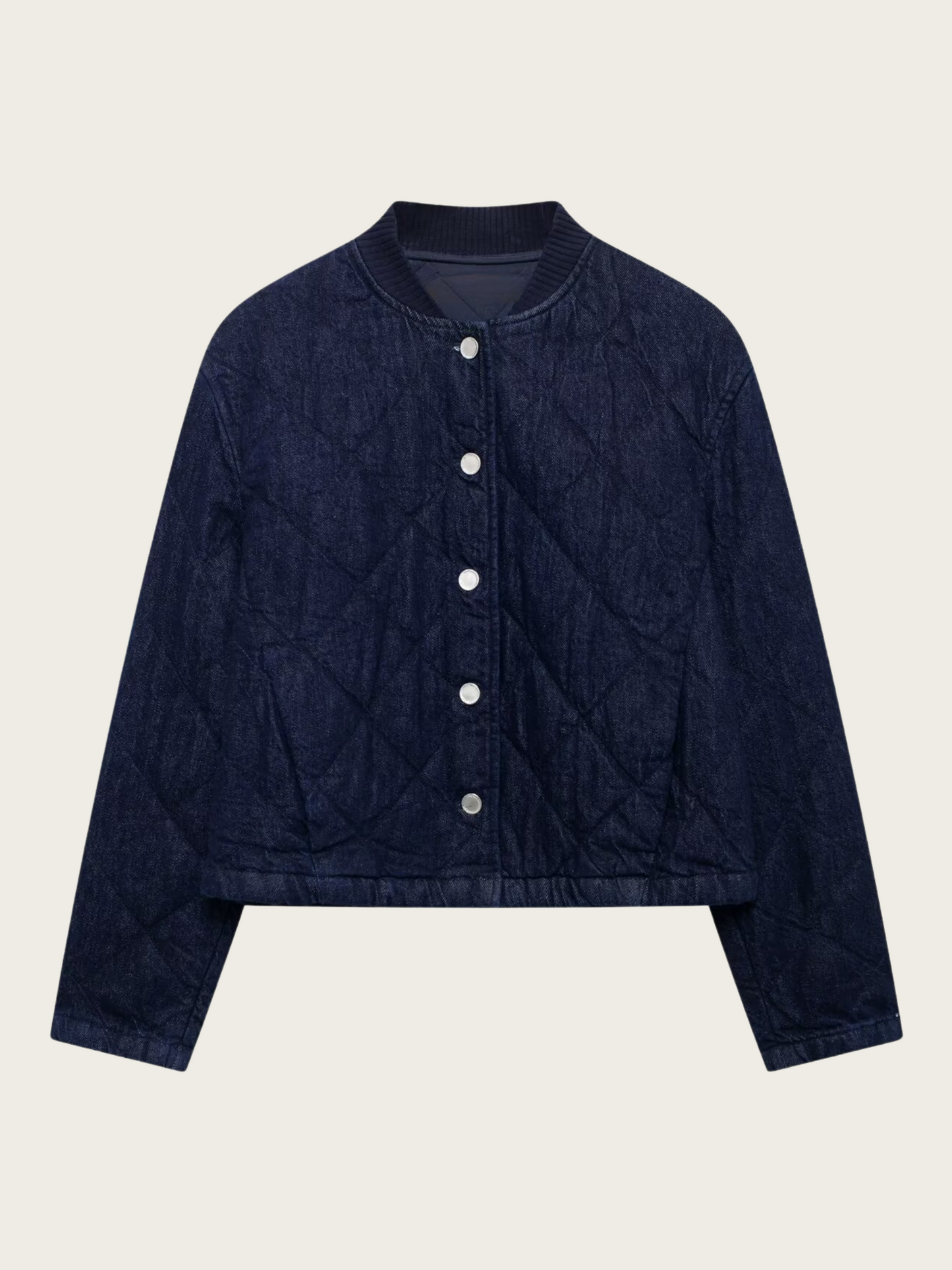 ModeGeist | Wattierte Damenjacke mit geradem Schnitt