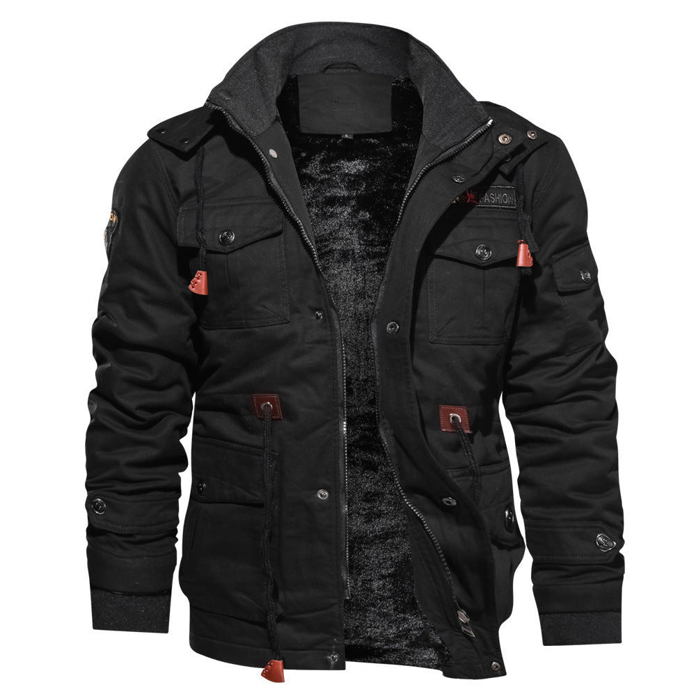 ModeGeist | Stylische, warme Samtjacket für Männer