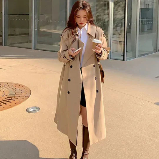 Long Trench Coat by Franzina