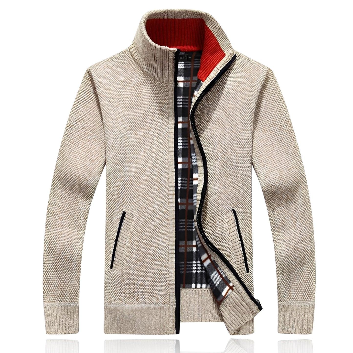 ModeGeist | Freizeitjacke mit Fleece-Futter für Männer
