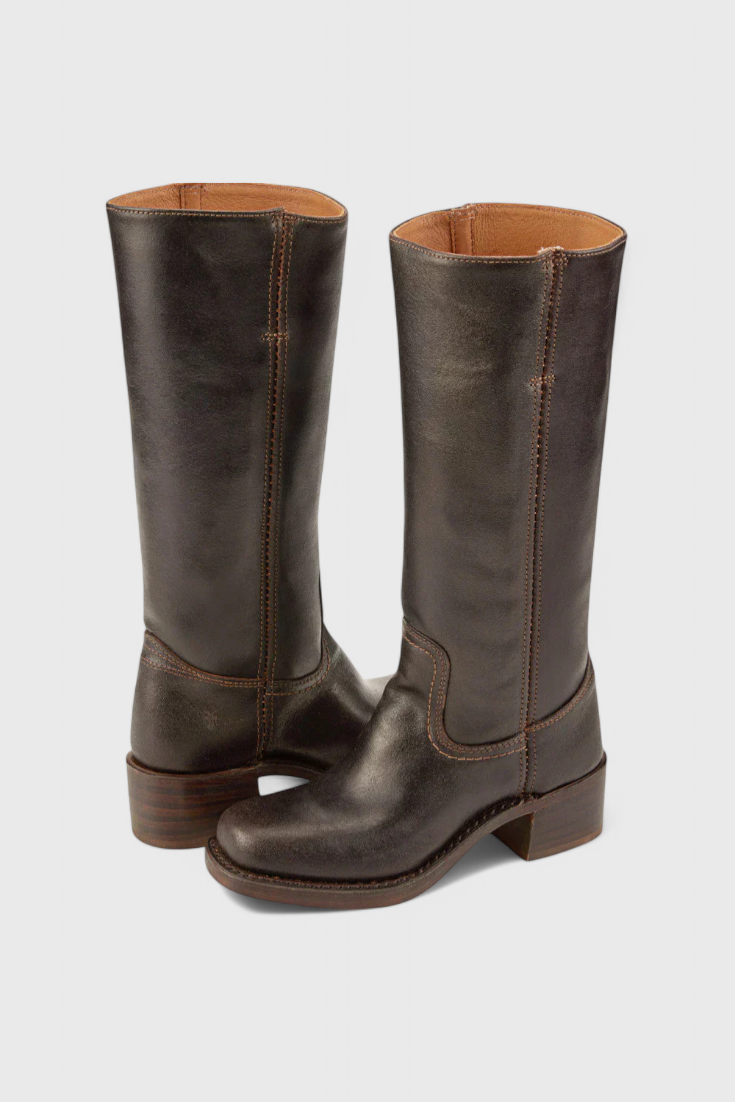MODEGEIST Damen Stiefel klassisch vielseitig Ganzjährig tragbar