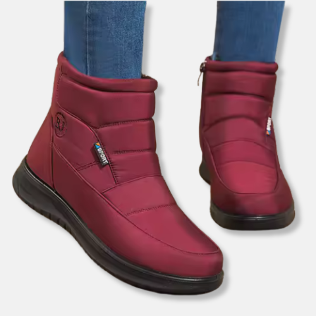 ModeGeist | Stiefel - Knöchellange - Gepolstert Isolierung - Rutschfeste Sohle