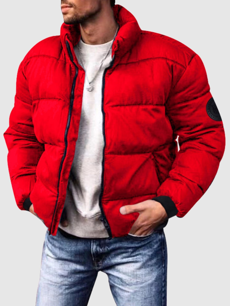 ModeGeist | Winterjacke für Männer Polyester Warm und Komfortabel