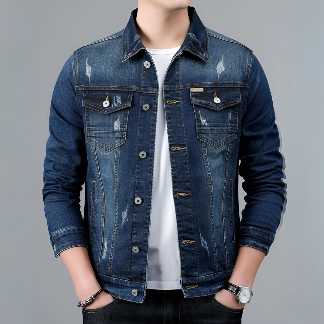 ModeGeist | Klassisch Herren Denim Jacke