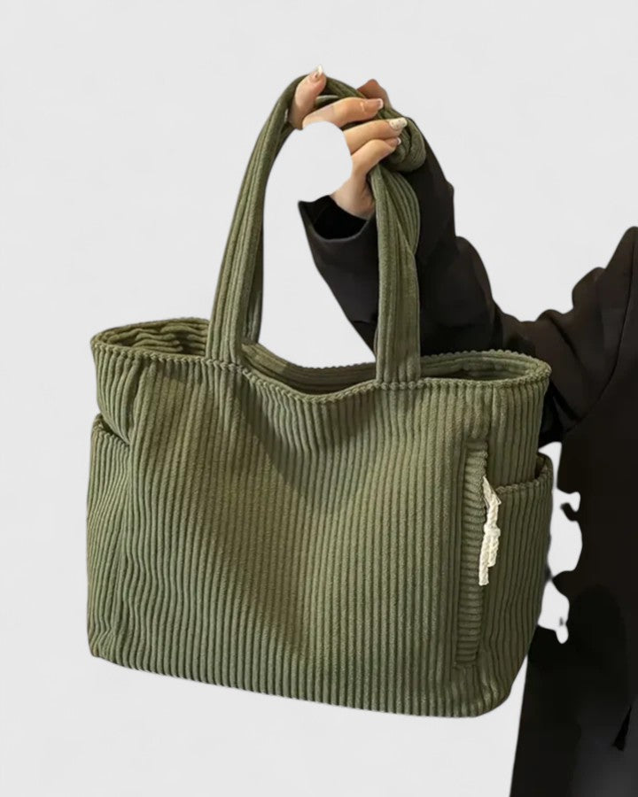 MODEGEIST Damen Tote Bag Groß Beige Alltag