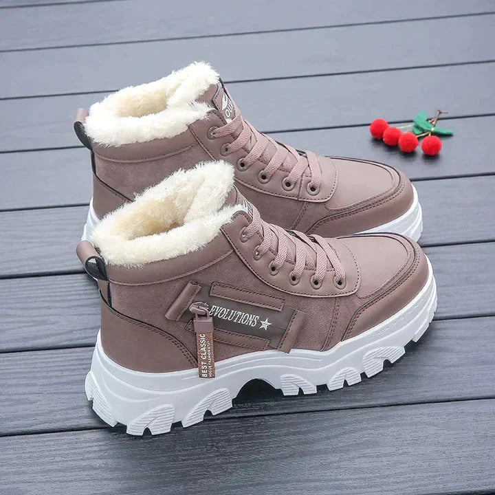 ModeGeist | Dicke Baumwoll-Schneestiefel