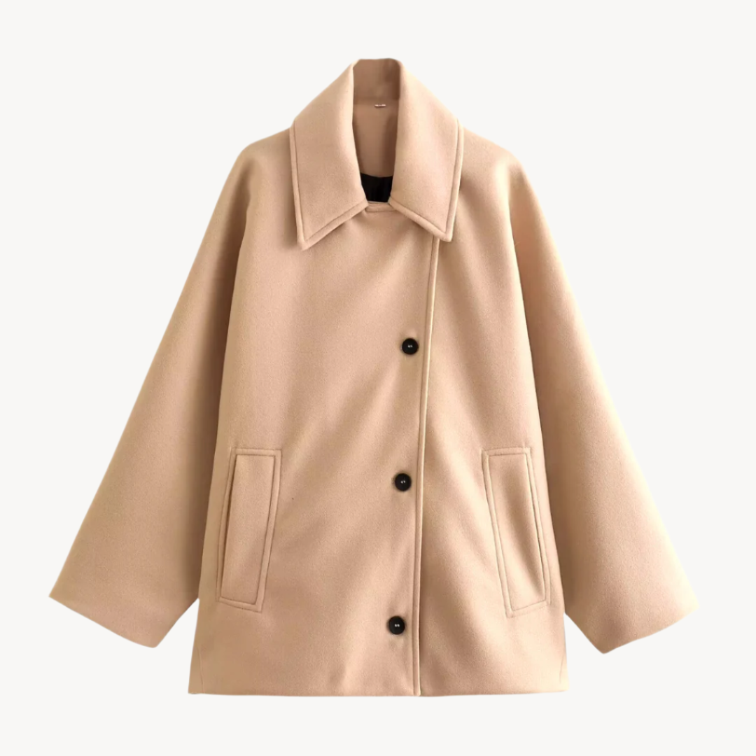 ModeGeist | Winddichte, Luxuriöse, Warme Jacke für Damen