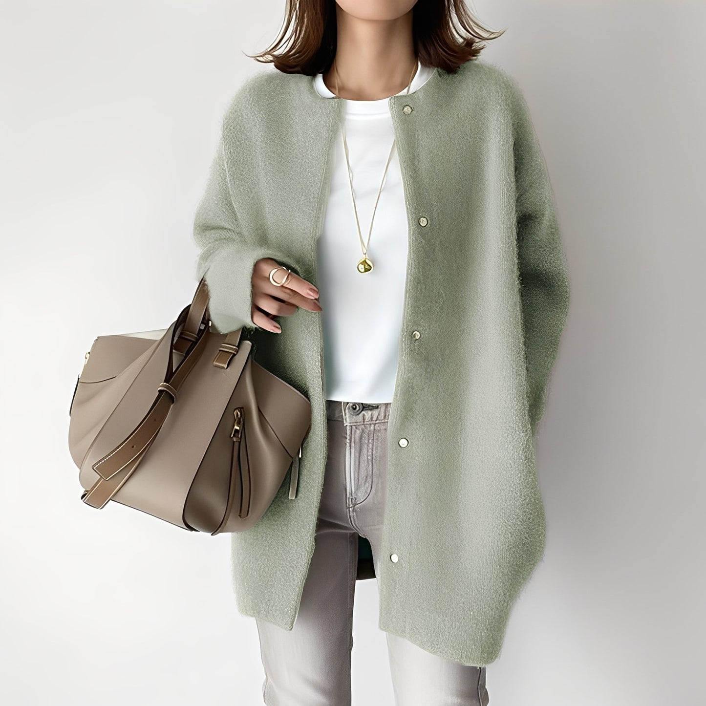 ModeGeist | Stylischer, locker sitzender Cardigan für Frauen