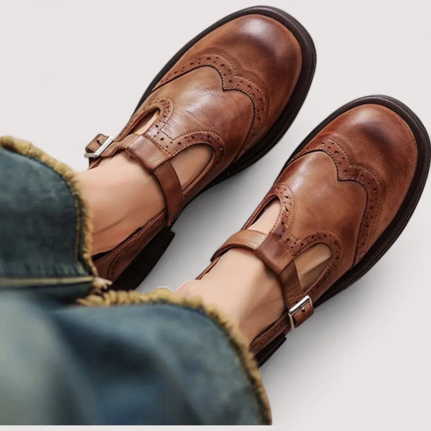 MODEGEIST Damen Schuhe Fußgewölbestütze Gepolsterte Sohle