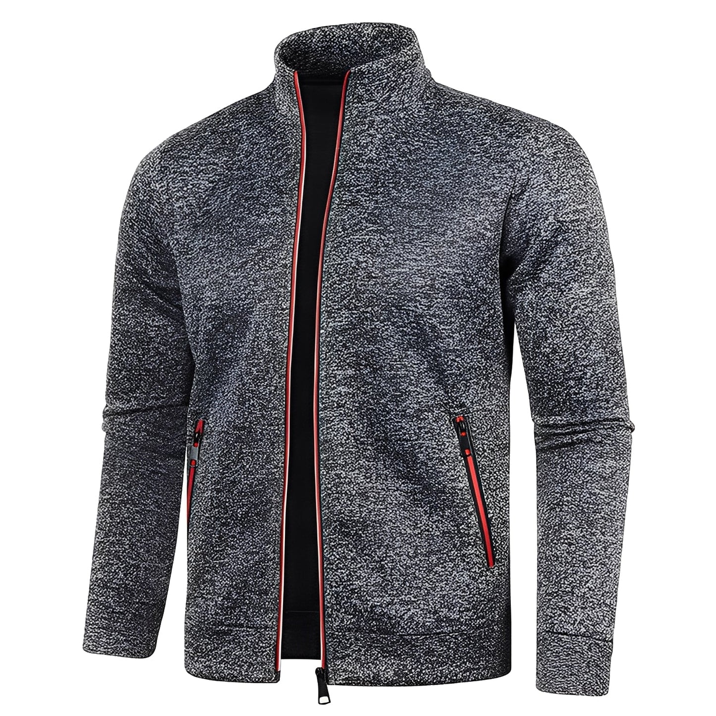 ModeGeist | Stylische Jacke mit Reißverschlusstaschen für Herren
