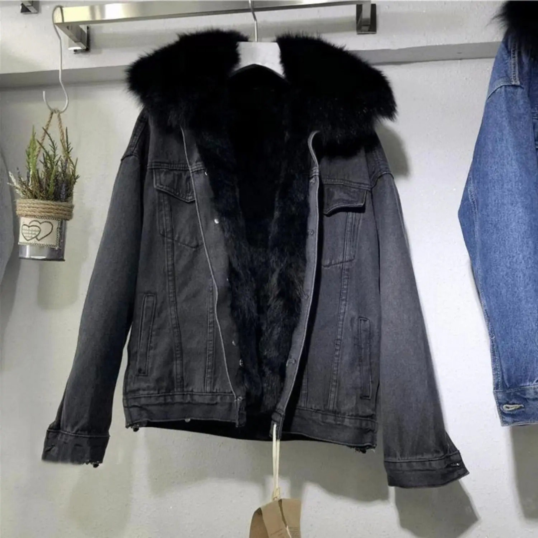 ModeGeist | Winterjeansjacke für Frauen
