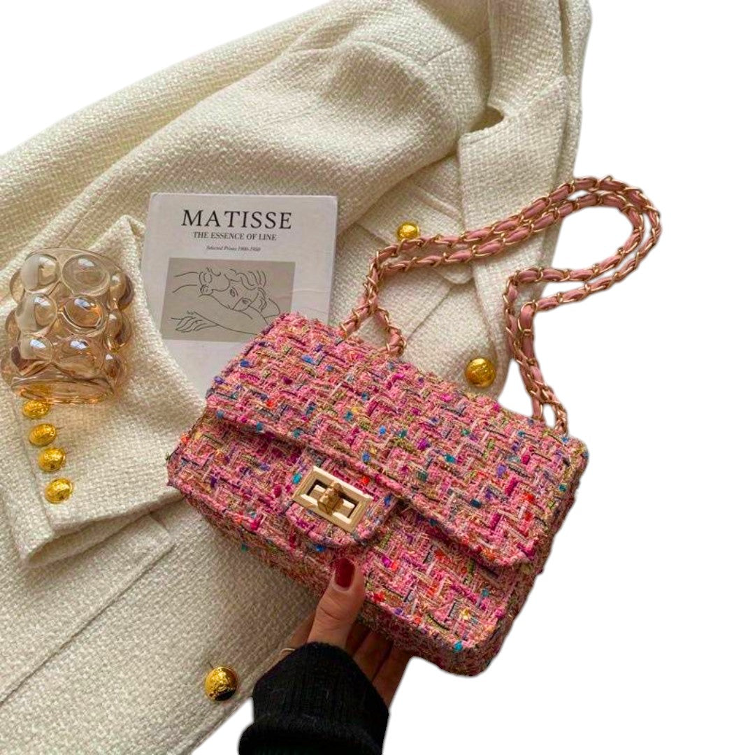 MODEGEIST Damen Schultertasche Umhängetasche Elegant Muster
