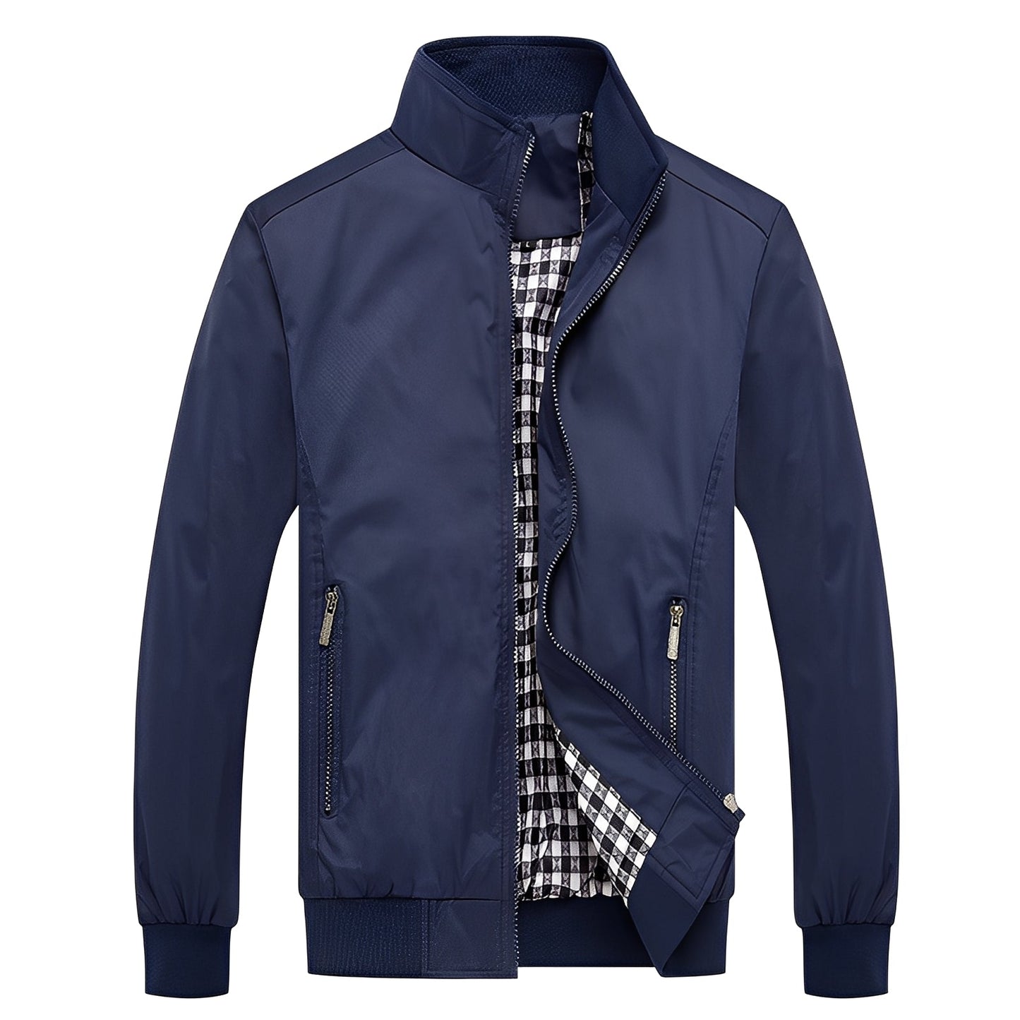 ModeGeist | Legere, formelle, winddichte Jacke für Männer