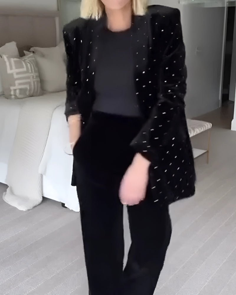 ModeGeist | Diamant Samt Blazer