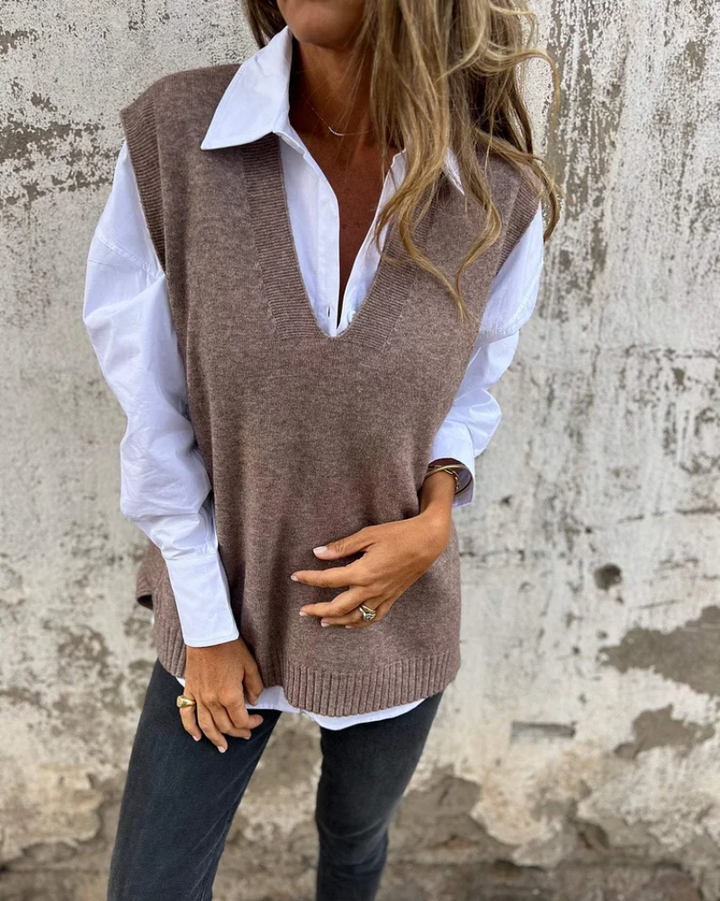 ModeGeist | Strickpullover-Weste