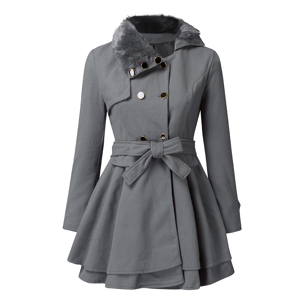 ModeGeist | Wendbare Jacke - stilvolle warme Jacke mit Stehkragen