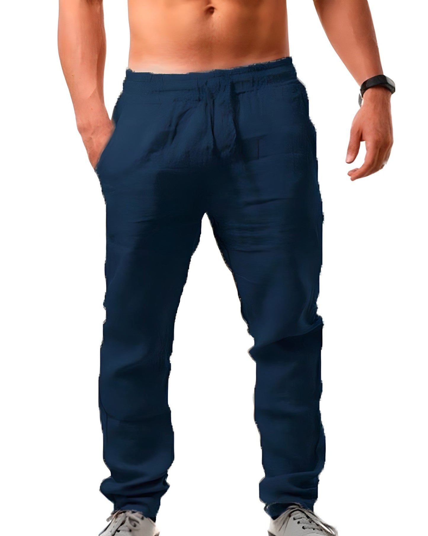 Leinenhose für Herren - Legerer Schnitt