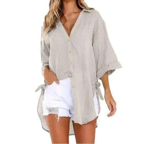 Reyan - Modernes Damen-Blusenhemd