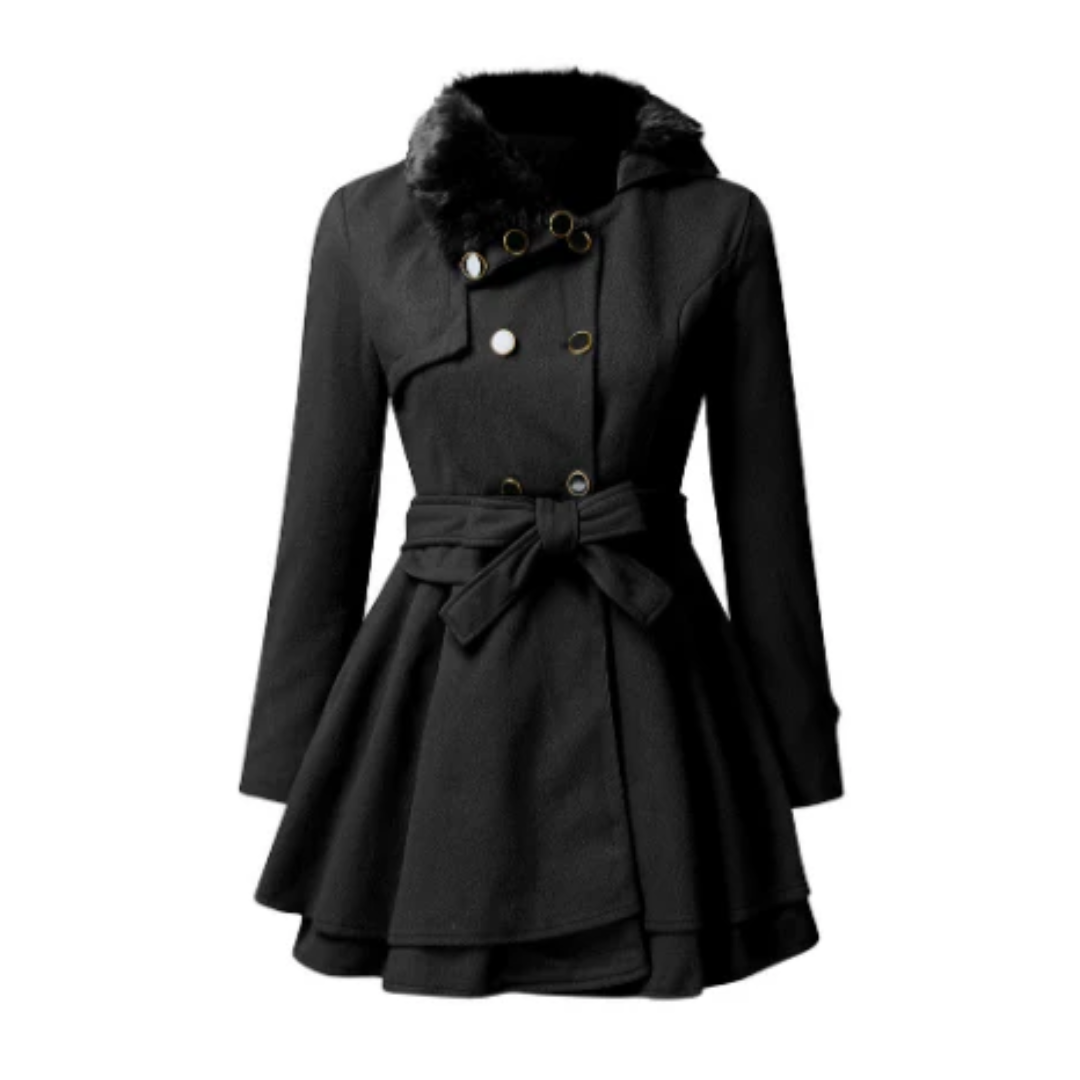 ModeGeist | Stilvoller Trenchcoat mit Gürtel für Damen Modernes Flair