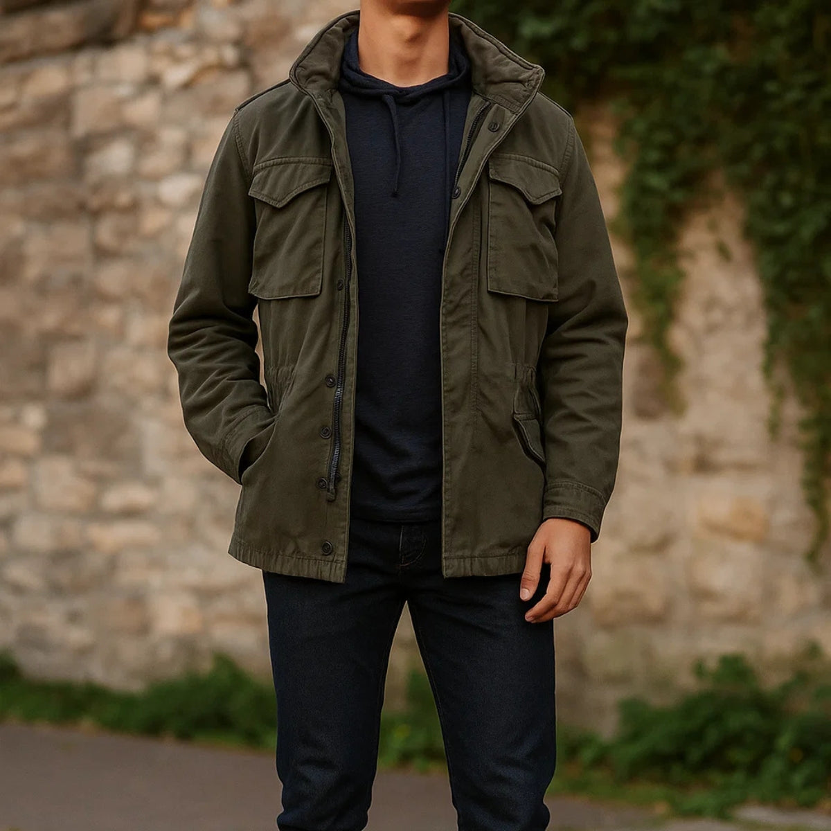 ModeGeist | Militärische Feldjacke