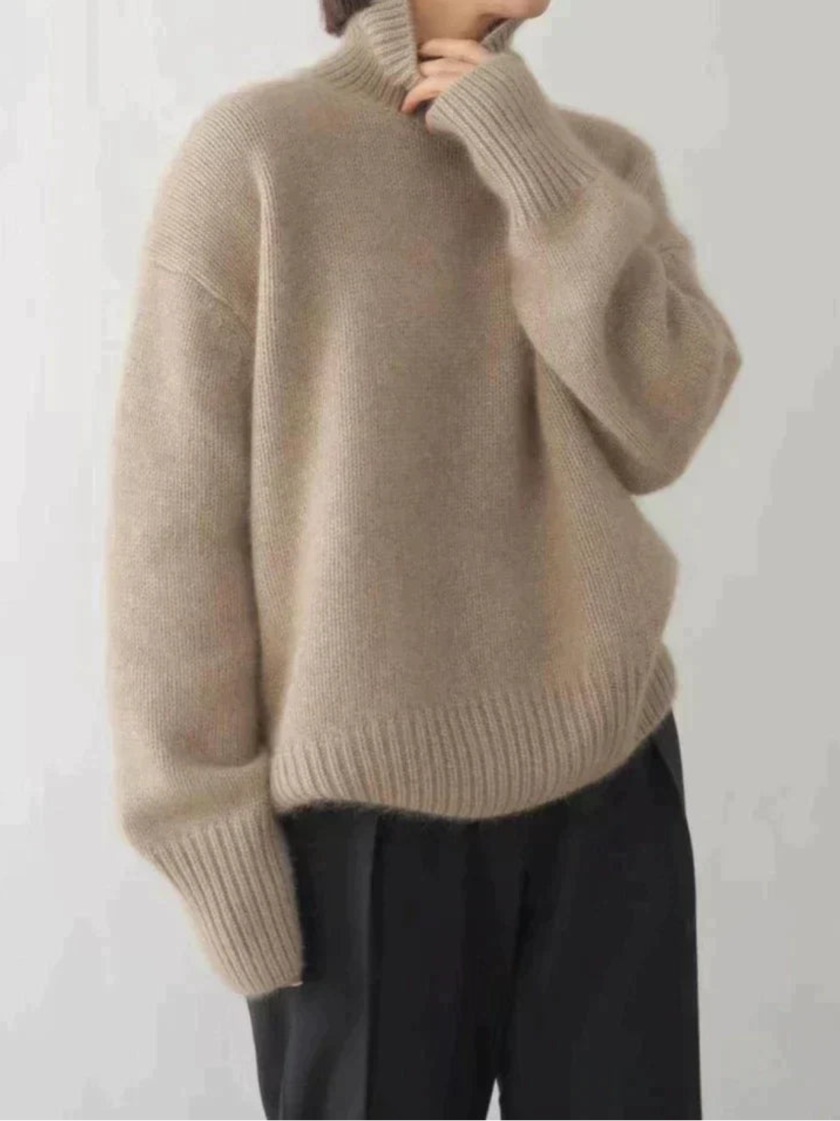 Komfortabler Rollkragenpullover von Hélène™