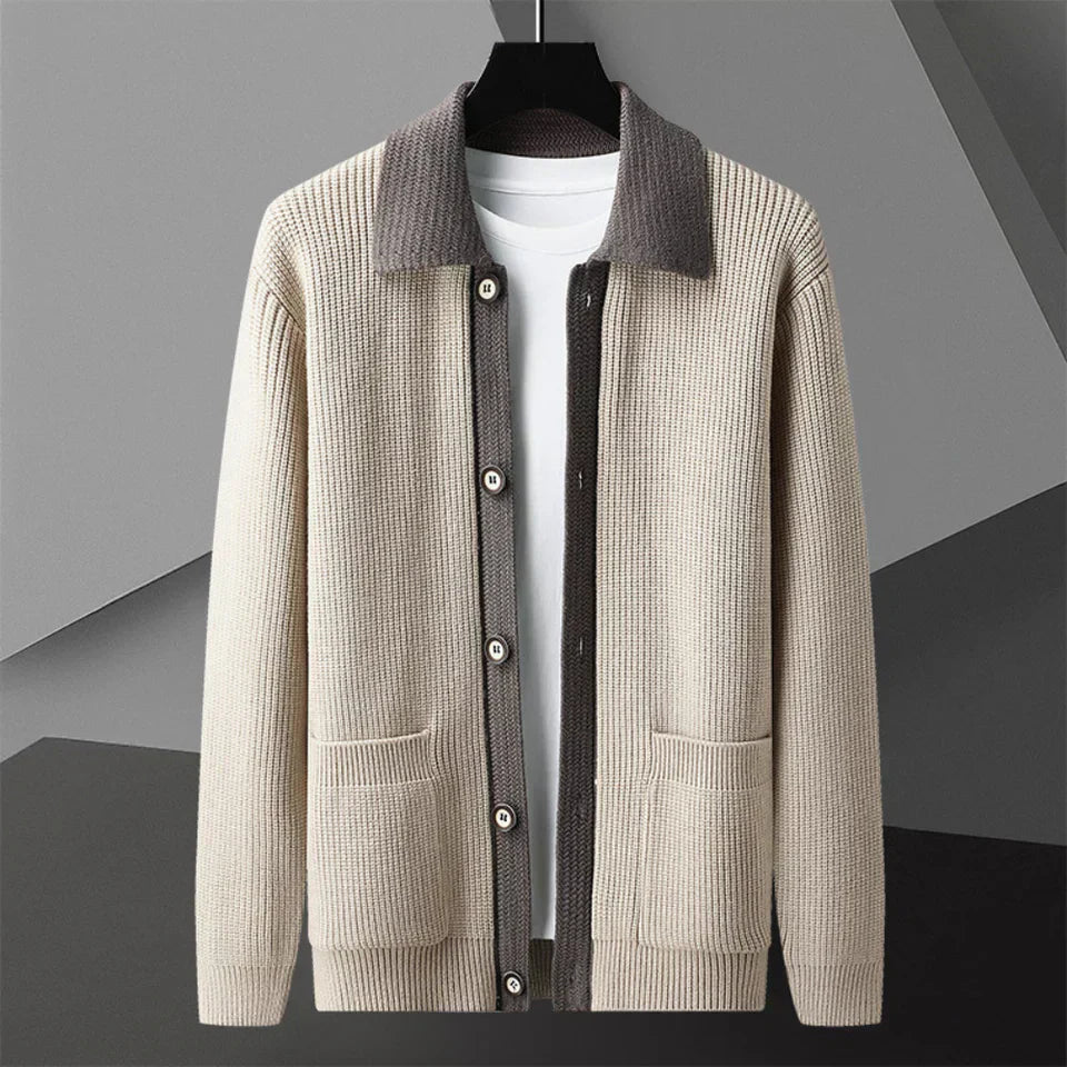 ModeGeist | Vintage-Inspirierte Strickjacke für Zeitlose Eleganz