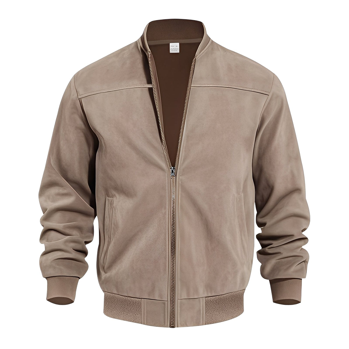 ModeGeist | Klassische, stilvolle Wildlederjacke für Männer