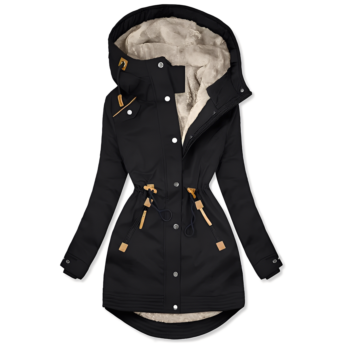 ModeGeist | Stilvolle, Wetterfeste Parka Jacke für Frauen