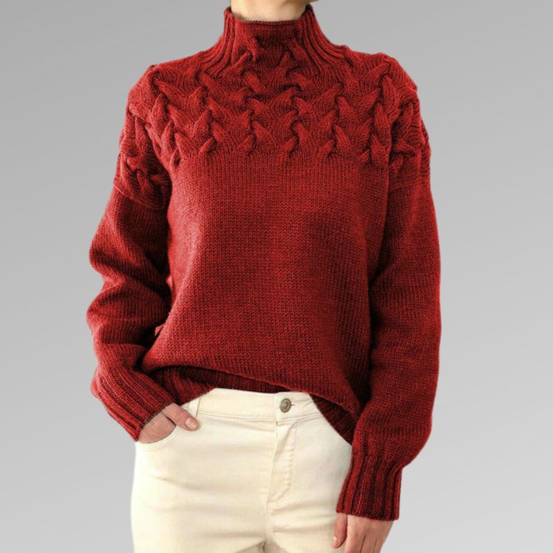 ModeGeist | Eleganter und Warmer Rollkragenpullover