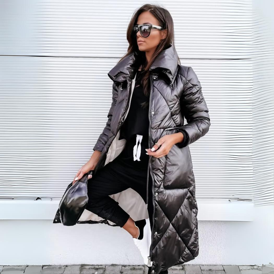 ModeGeist | Lange Parka Schwarz