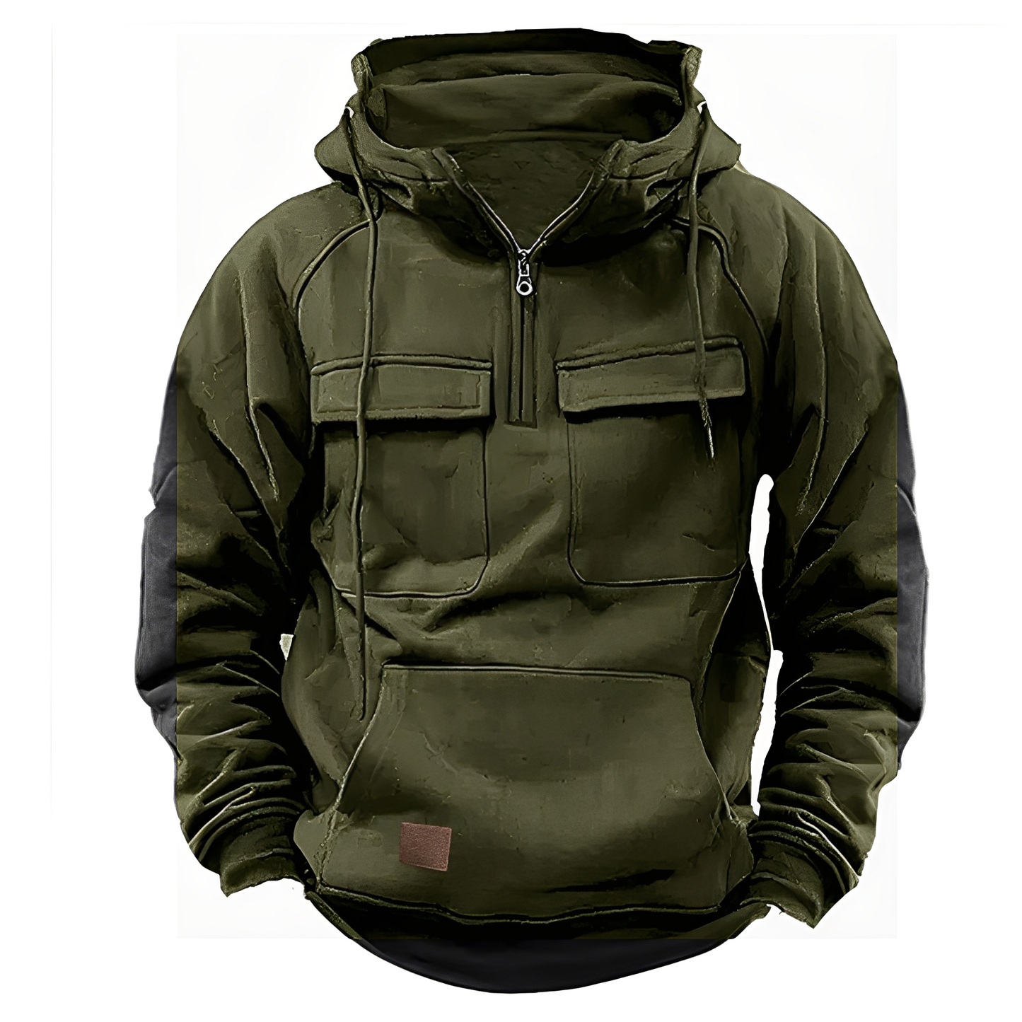 ModeGeist | Klassischer Hoodie mit mehreren Taschen für Männer