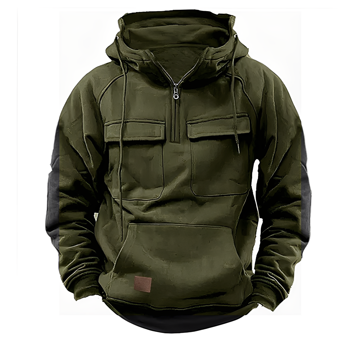 ModeGeist | Klassischer Hoodie mit mehreren Taschen für Männer