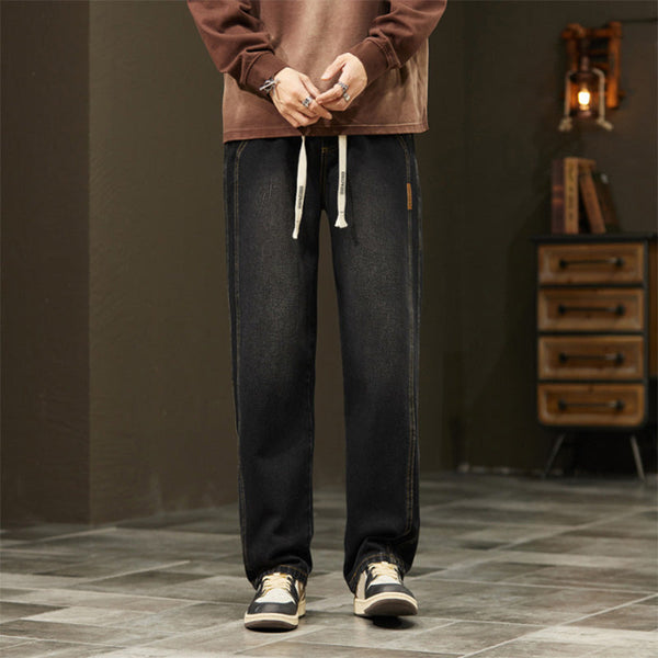 Mike: Straight Jeans im japanischen Stil