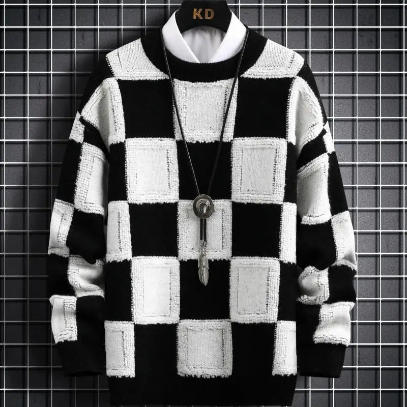 ModeGeist | Luxe Plaid Pullover