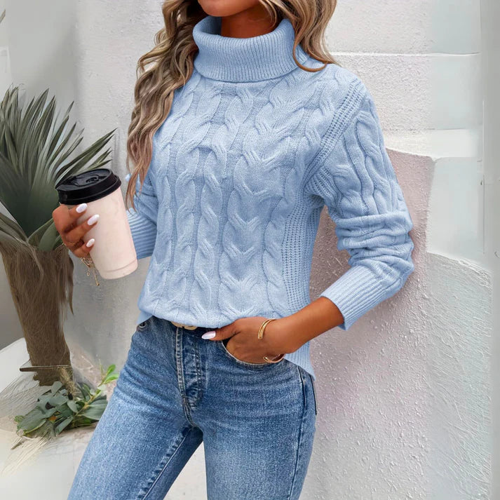 ModeGeist | Der Pullover Aus Gedrehtem Strick für Damen
