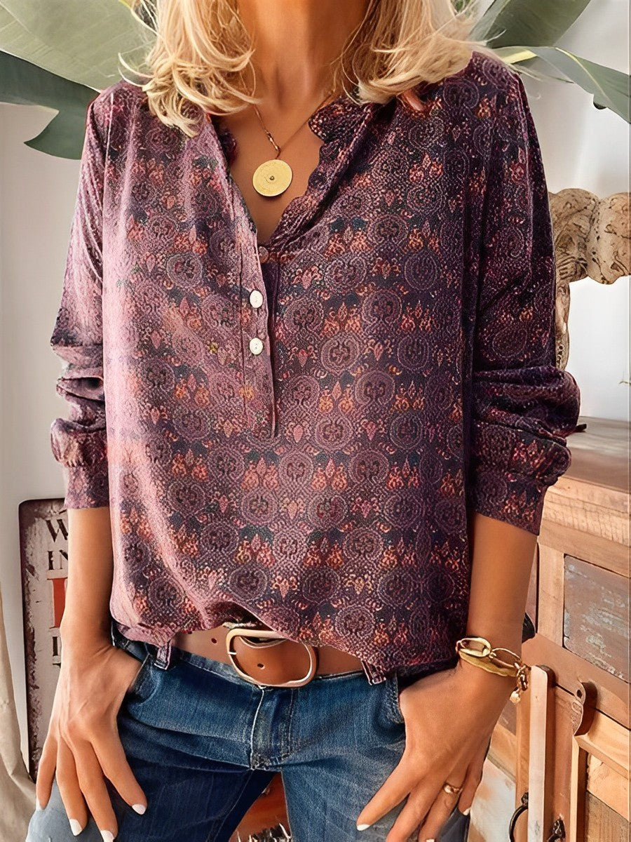 Adelinde: Vintage Summer Blouse